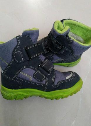 Ботинки super fit мембрана gore-tex для мальчика ботинки детские водонепроницаемые10 фото