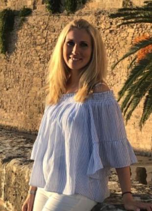 Блузка блуза на літо в полоску