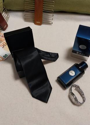 Ноа качественный брендовый галстук в подарочной коробке
