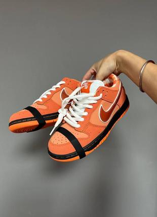 Кроссовки nike sb dunk «orange lobster» premium7 фото