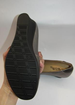 Walk женские нарядные бронзовые туфли  t203 фото