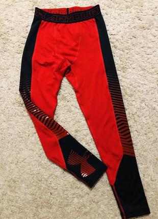 Спортивные штаны,лосины, тайтсы, леггинсы under armour компрессионные термо оригинал подростковые