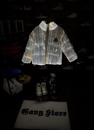 Куртка пуховик moncler x palm angels 3m puffer jacket