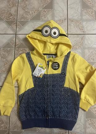 Chicco,primark minions кофта2 фото