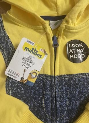 Chicco,primark minions кофта5 фото