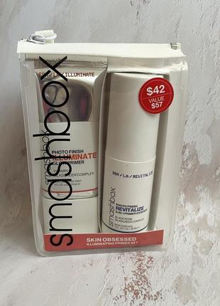 Smashbox skin obsessed illuminating primer set1 фото