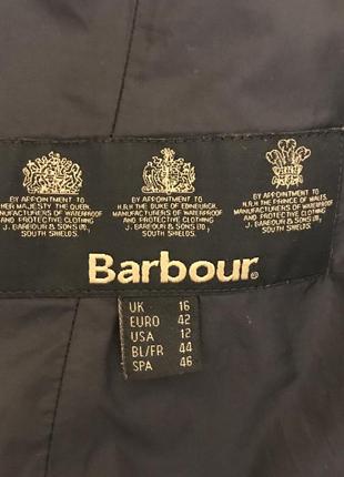 Куртка демисезонная брендовая barbour3 фото