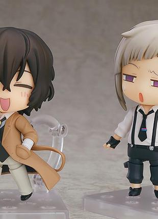 Оригінальна аніме фігурка нендороїд накахара дадзай осаму nendoroid nendoroid osamu dazai 657 bungo stray dogs8 фото