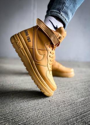 Зимние кроссовки nike lunar force 1 duckboot 1 зимние найк аир форс 1 коричневые кроссовки найк nike air force 1