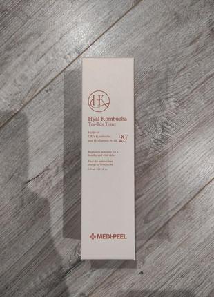 Medi-peel hyal kombucha tea-tox toner зволожуючий тонер з комбучею, 150 мл.