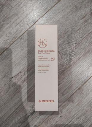 Medi-peel hyal kombucha tea-tox toner зволожуючий тонер з комбучею, 150 мл.