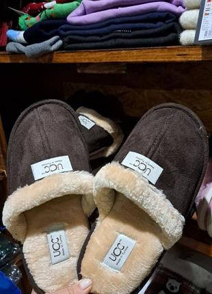 Тапочки в стиле ugg