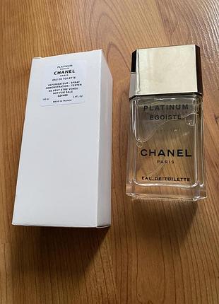Чоловічі парфуми chanel egoiste platinum (тестер) 100 ml.