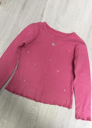 Розовая кофта со стразами фирма pawer