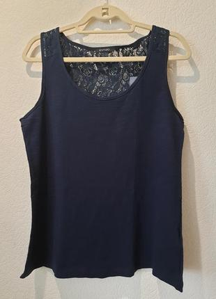 Майка с кружевом на спине от немецкого бренда esmara, размер l
