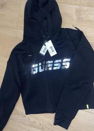 Оригінальна кофта guess оверсайз худі світшот толстовка гес