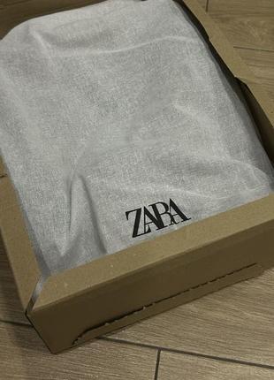 Сапоги zara со шнурками, коричневые, мужские10 фото