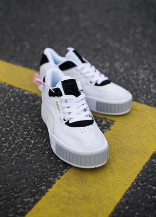 Кросівки кеді puma cali sport white/black кросівки, кеди