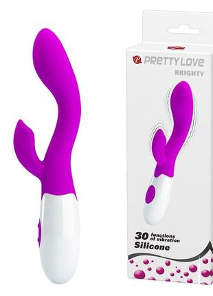 Интимная игрушка вибратор с дополнительной стимуляцией клитора vibrator rabbit