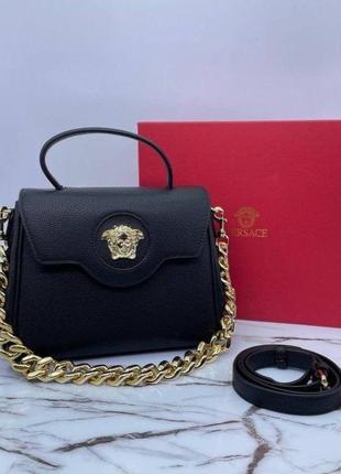 Женская сумка в стиле versace la medusa