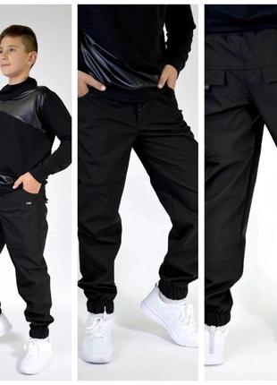 Теплі штани для хлопчика довжина/крок/пот 158-94/70/321 фото