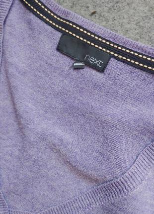Женский пуловер лавандового цвета 50-52 размера7 фото