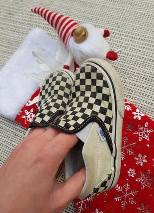 Детские слипоны vans