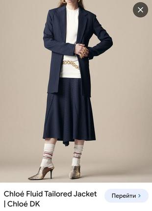 Chloe b! стильный модный удлиненный жакет пиджак8 фото