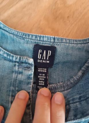 Джинсовое платье gap3 фото