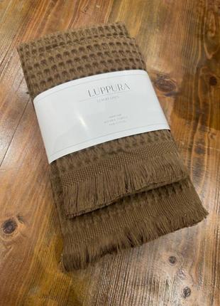 Набор турецких вафельных полотенец lupura4 фото