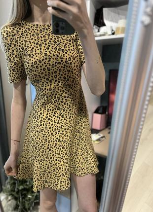 Нова леопардова сукня uk 10
