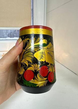 Продам стакан деревянную
