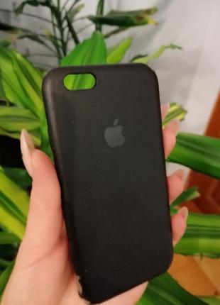 Класичний чорний силіконовий бампер айфон 6/6s черный силиконовый чехол iphone 6, 6s|обмен