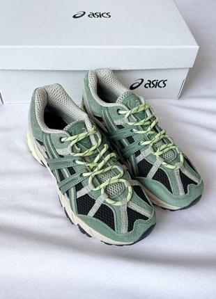 Отличные кроссовки asics gel-sonoma 15-50 ivy black зелёные с чёрным унисекс 36-45 р5 фото