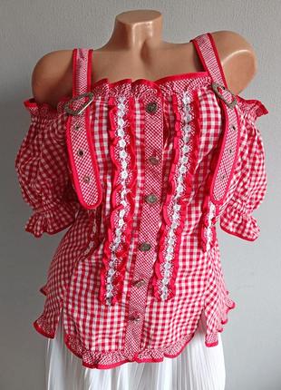 Баварська блуза, топ, 100% бавовна.