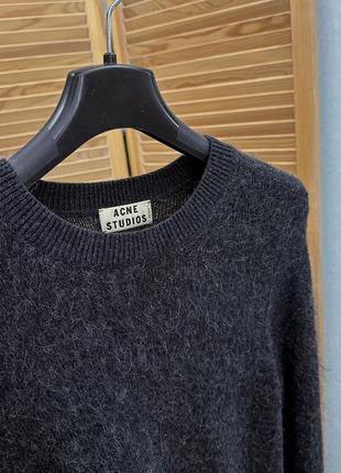 Свитер из мериноса и мохера acne studios