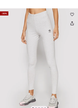 Ленінси adidas originals adicolor tight grey gn8270  , size xs
полупояс резинка 28+ см.
длина 89 см