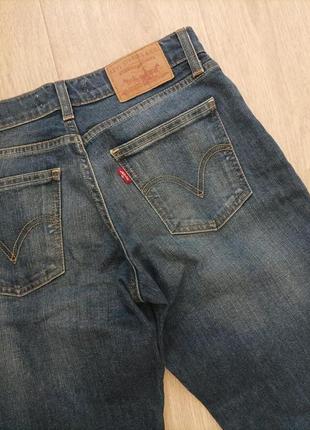 Классные джинсы levis bootcut, размер 28-29.8 фото