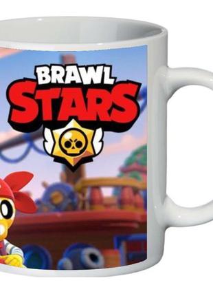 Кухоль бравл старс brawl stars supercup (чашка-sc-bs05)