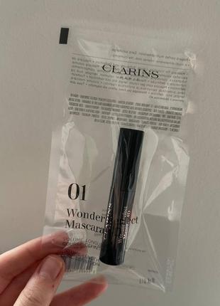 Clarins wonder perfect mascara 4d тушь для ресниц с эффектом 4d