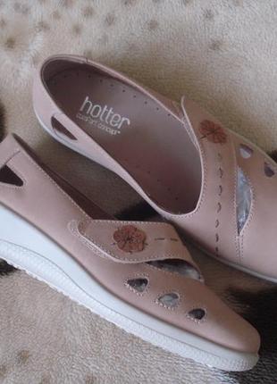 Hotter 37-37, 5 р. новые фирменные мокасины повышенной комфортности