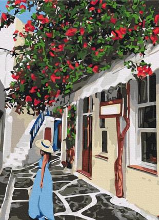 Картина за номерами леді в греції