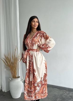 Сукня вишиванка вишукана міді на гудзиках