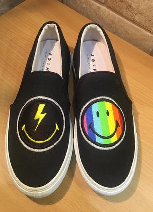 Сліпони joshua sanders rainbow smile slip ons