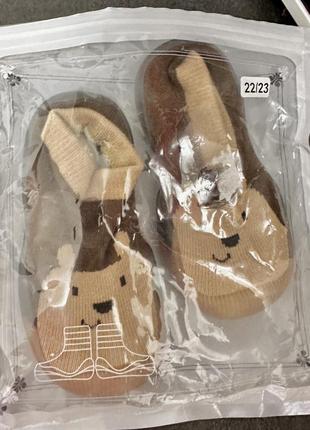 Носки кеды тапочки для ребенка прорезиненные2 фото