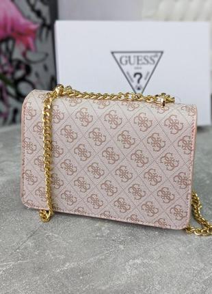 Сумка клатч guess на три отделения4 фото