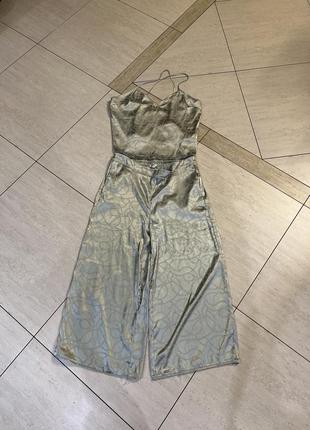 Пижама женская набор для сна домашняя одежда костюм классный стильный атлас