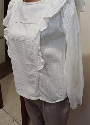 Блузка блуза с рюшами4 фото