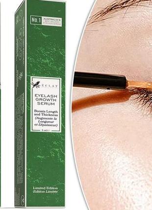 Сыворотка для стимуляции роста и густоты ресниц eclat eyelash growth serum 5 мл1 фото