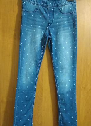 Легкие джегинсы leggings&denim джинсы